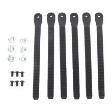 6PCS Snowboard Ankle Ladder Strap, Roller Skating Shoes Strap Snowboard Ladder Strap Binding Replacement with Screws