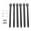 6PCS Snowboard Ankle Ladder Strap, Roller Skating Shoes Strap Snowboard Ladder Strap Binding Replacement with Screws 1