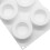 6 Compartments Silicone Pudding Cup Cake Mold French Dessert Mousse Cake DIY Baking Mold 4