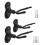 3Pcs Violin Wall Mount Hanger with Bow Hook Violin Stand for Violin and Viola 1