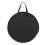 Bolsa de Tambor de Tecido Oxford Preta de 10 Polegadas Almofada Silenciosa de Tambor Portátil com Bolsa Bolsa de Placa de Bateria 1