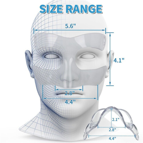 Nose Guard for Broken Nose, Adjustable Face Guard Sports Training Face Mask Nose Protector with Padding 2