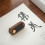1PCS Solid Wood Small Price Display Card Cake Product Tag Simple Handwritten Label 2