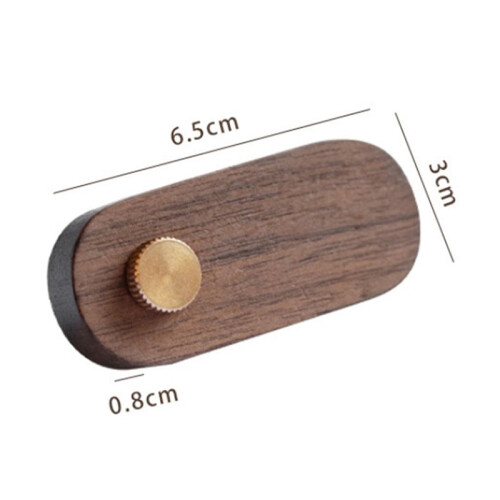 1PCS Solid Wood Small Price Display Card Cake Product Tag Simple Handwritten Label 2