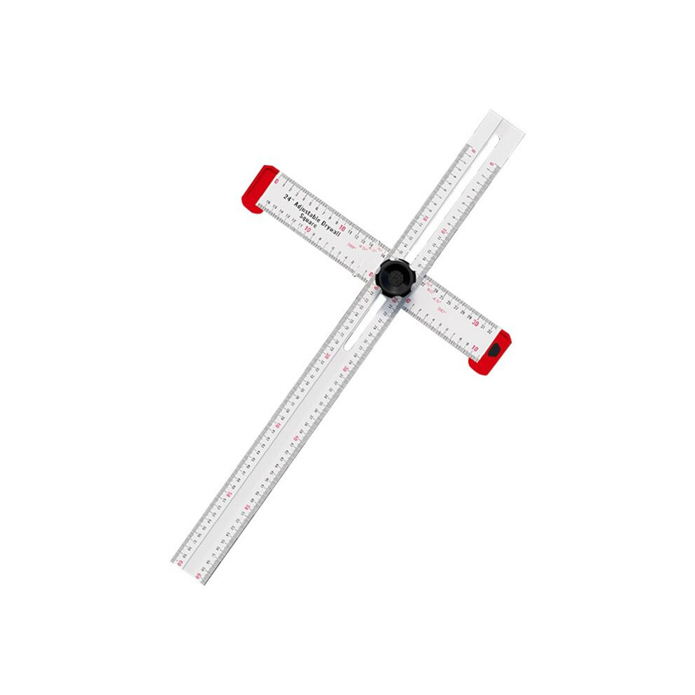 Scribe Drawing High Precision Angle Drilling Positioning Ruler Combination Angle Ruler T-Shaped Ruler Woodworking Tools 6031265231520