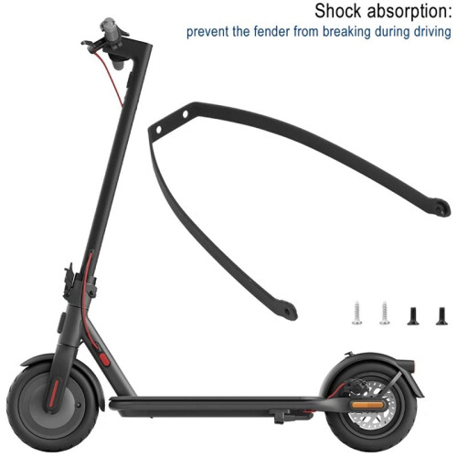 Bracket for  4 Mi4 Pro Electric Scooter Rear Wheel  Mudguard Bracket with Screws Replacement 1