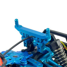 Aluminium Legering voor en Achterlichaammontagepaal voor SCY 1/16 16101 16102 16103 16101PRO RC Auto-Upgradeonderdelen Hemelsblauw