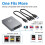2 in 1 CFexpress Type B  Card Reader CFexpress Reader USB 3.2 10Gbps Dual-Slot with USB C to USB C/A Cable for SLR 5
