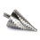 6-60mm Step Drill Bit Spiral  Pagoda Hole Metal Sheet Cone Drill Bit Triangular Shank Step Hole Opener Reamer 4