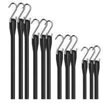 Cordas Elásticas de Borracha para Serviços Pesados Ao Ar Livre, Tiras Elásticas, 10 Polegadas, 15 Polegadas, 21 Polegadas, 31 Polegadas para Carga,