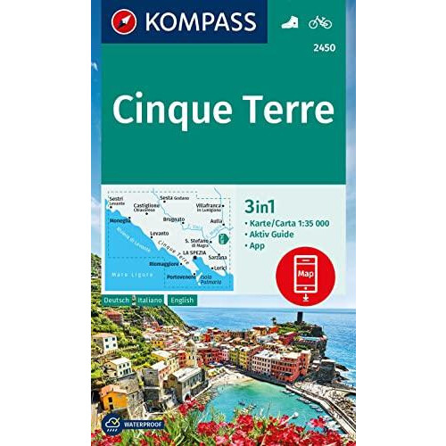 Cinque Terre DI Aktiv Guide Other Book
