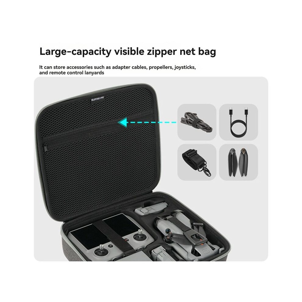 For 5 Pro Drone Carrying Case With Shoulder Strap For Remote Control & Accessories Protective Travel Handbag 6032201412515
