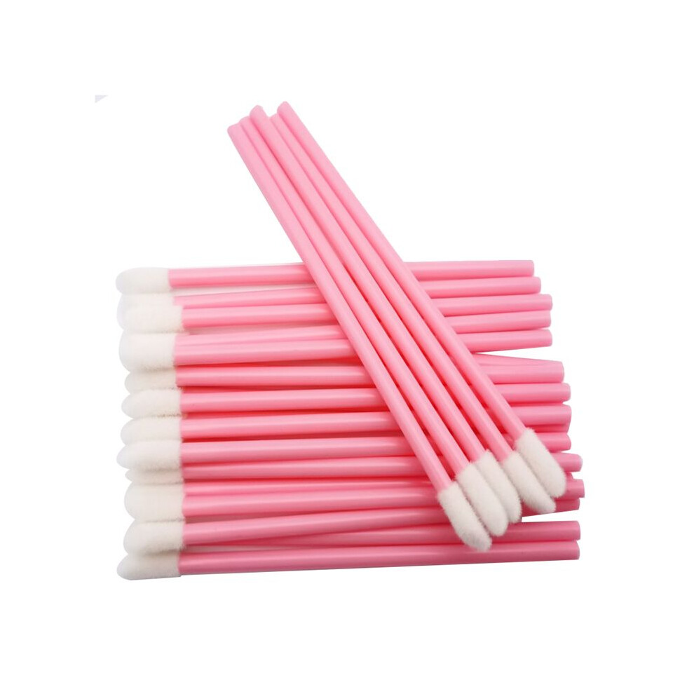 500 PCS Disposable Lip Brush Make  Brush Lipstick Gloss Wands Applicator Makeup Beauty Tool