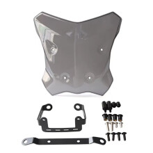 Motorcycle Accessories Windshield Sport Windscreen Screen Wind Deflector for 990 990Duke 990 2024 Light Gray