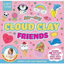AirDry Cloud Clay Friends Paperback Book