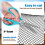 4Pack Gutter Guard Mesh Rolls, 20 Feet Gutter Leaf Guards with 40 Clip Hooks, DIY Rain Gutter Covers Preventing Leaves 6