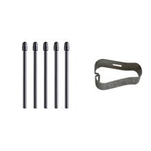 Touch-Stylus-Spitzenspitzen mit Metallclip für einen-Schwarz