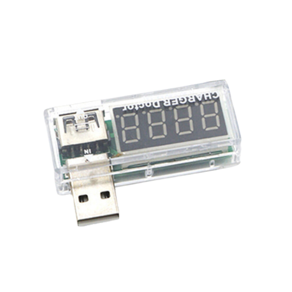 Usb Voltages Tester Current Meter For-Transparent Bend Head 7732000461811