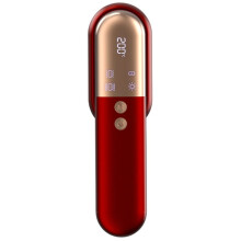Multifunktionaler Massagekamm, Elektrische Vibrationsmassagebürste, Rotlichtpflege-Haarwuchsmassage-Kopfhautbürste