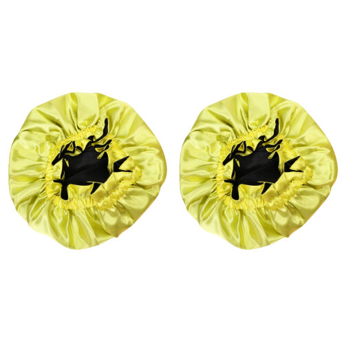 2Pièces Bonnet Satin Enfants Respirant Protection 1