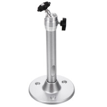 2Pièces Fixation Plafond Projecteur Aluminium Argenté Pratique 360