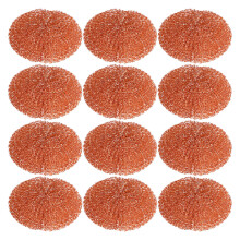 36Pièces Outils De Nettoyage Soudure Boules En Laiton Marron