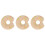 3Pièces Jouet Dentition Bébé Silicone Texture Douce Khaki 4