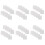 2160Pièces Lingettes Ongles Jetables Blanches Pour Efficace 2