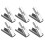 Crawfish Peeler Tool, Stainless Steel Crawfish Peeler Tool, Crawfish Tail Remover Tool,Crayfish Shelling Device 6PCS 1