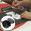 2Pièces Plat D'encre Pratique Noir Compact À Usage 10