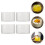 4Pièces Bols De Cuisine En Verre Lisse Pour Pudding Cuisson 9