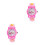 2Pièces Enfants Quartz Imperméables Rose Cadeau 10