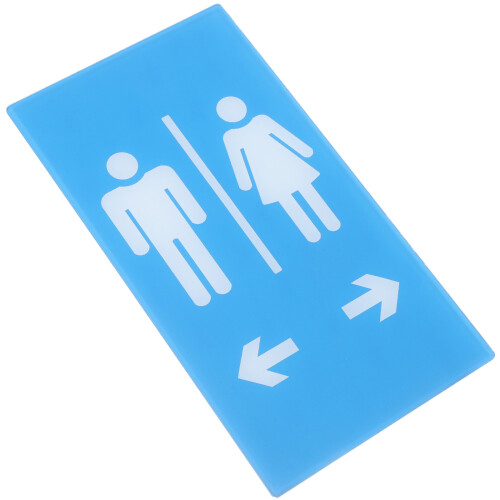 3Pièces Panneaux Toilettes Ciel, Unisexe