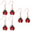 3Paires Boucles D'oreilles Pour 8