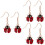 3Paires Boucles D'oreilles Pour 7