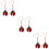 3Paires Boucles D'oreilles Pour 10