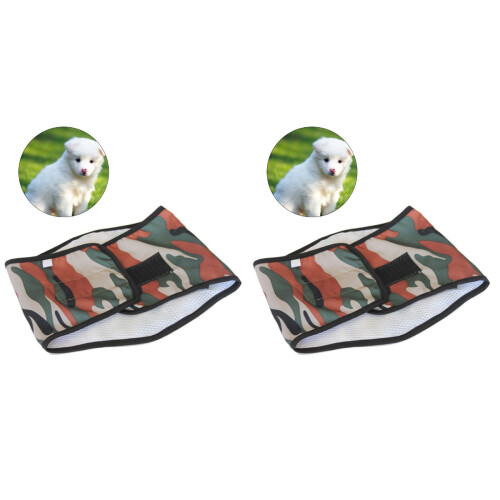 2Pièces Couches Physiologiques Pour Multicolores En Coton Doux 1