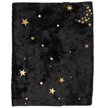 3Pièces Housses De Protection Noires En Tissu Pour Livre Et Journal