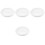 4Pièces Bols En Silicone Avec Ventouse Blanche Pour Aînés 6