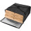 3Pièces Sac Thermique Isolé Pour Pizza, Renforcée, Noir 1
