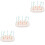 3Pièces Râck Séchage Bébé Robuste Portable 6