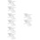 8Pièces Support Livre De Cuisine Transparent X Forme Stable 8