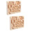 2Pièces Bois Éducatif Jeu De Motricité Enfant 8