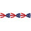 3Pcs Multi Color Bow Tie Photo Props Festive Set 4