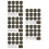 50Pcs Electroplated Iron Hasp Latch Coffee for Vintage Box Hardware 2
