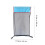 6Pcs Lightweight Black Floating Chair Nets for Swimming Pool Fun 3