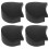 20Pcs Black Silicone Support Clarinet Thumb Rest Protective Pad 1
