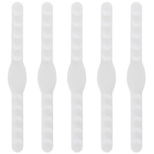 15Pcs Flexible Transparent Mask Hangers Ear Rear Hooks for Secure Fit
