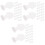 48Pcs Durable Transparent USB Port Plugs Soft Protective Phone Covers 3