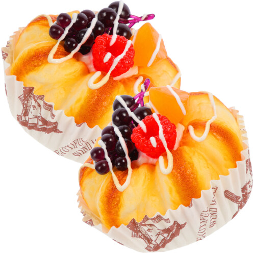 10Pcs Multi PU Fake Cupcakes Simulation Cake Model Decorative Props 1